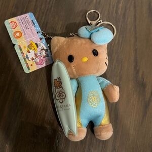 Hawaii hello kitty keychain  New with tag